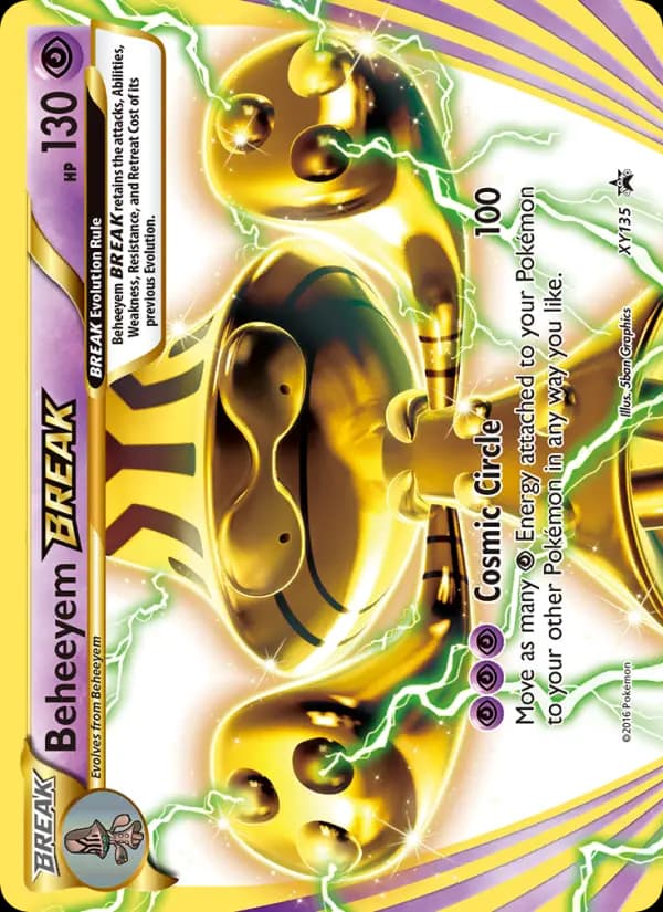 Beheeyem BREAK #XY135 — XY Promos