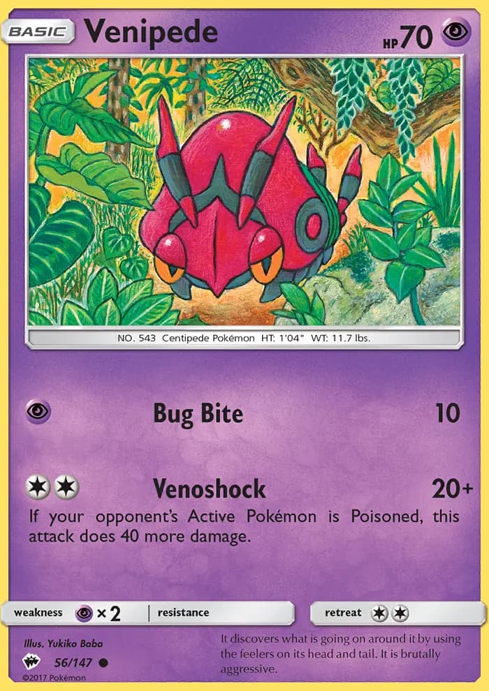Venipede #56 — Burning Shadows