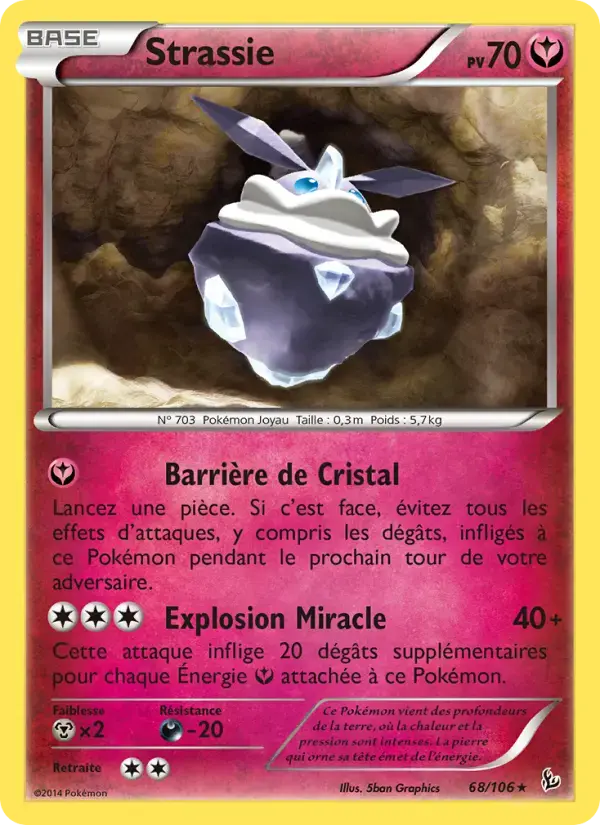 Carte Pokémon Strassie #68 — Étincelles