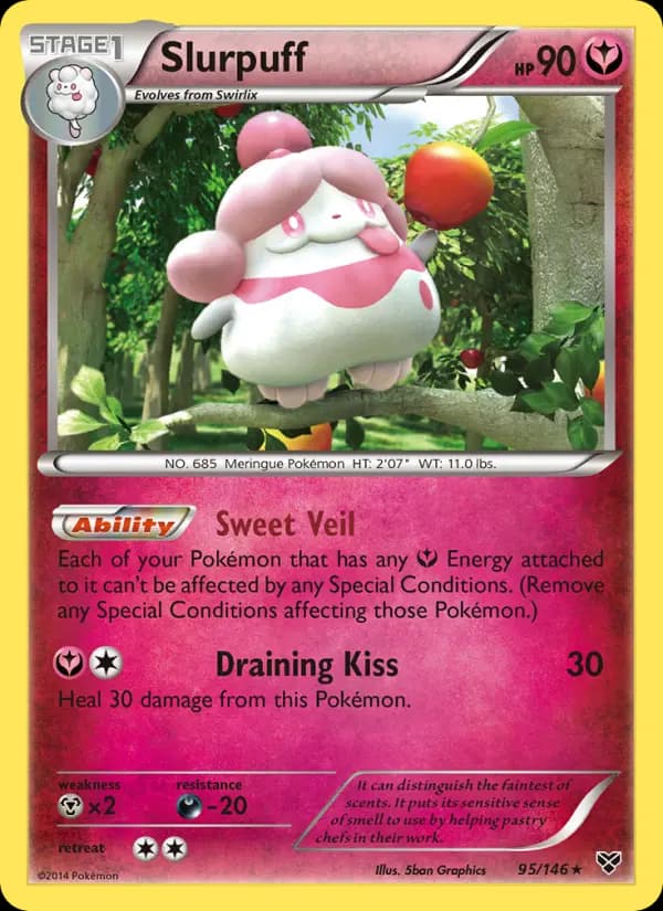 Slurpuff #95 — XY