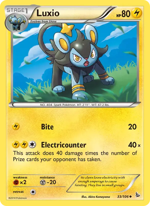 Luxio #33 — Flashfire