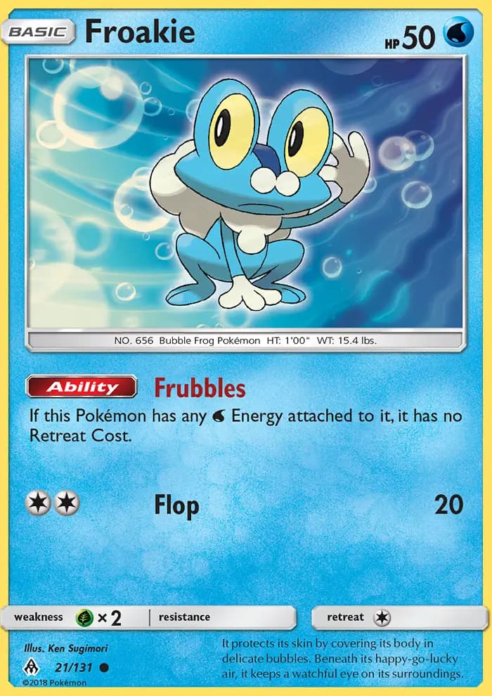 Froakie #21 — Forbidden Light