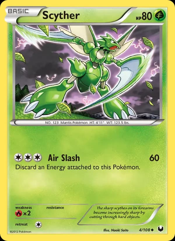 Scyther #4 — Dark Explorers
