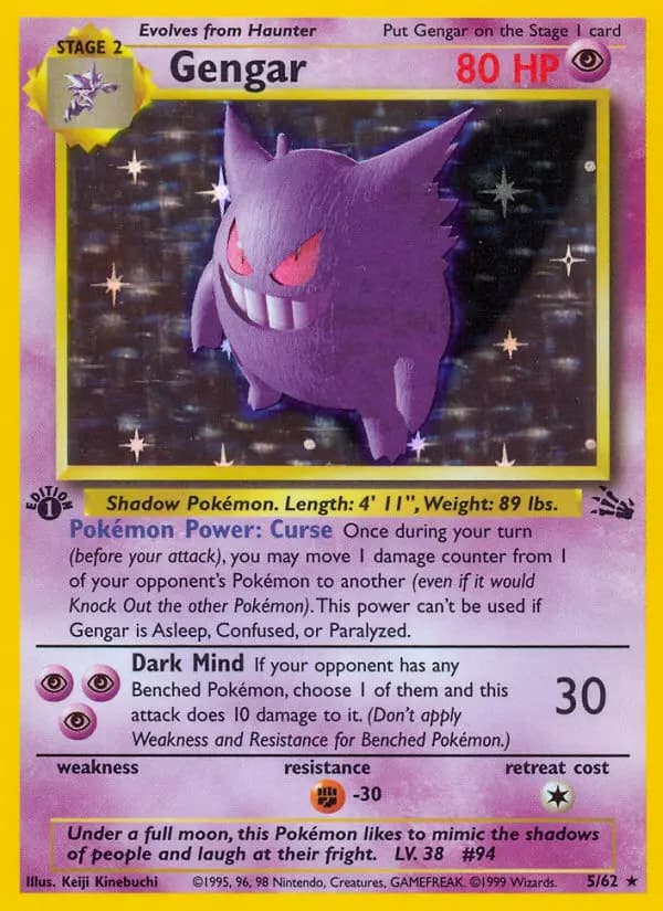 Gengar #5 — Fossil