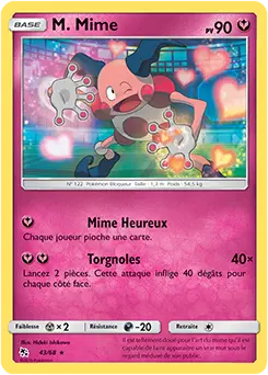 Carte Pokémon M. Mime #43 — Destinées Occultes