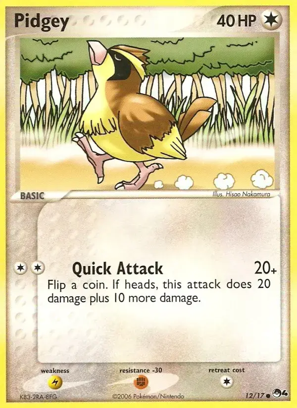Pidgey #12 — POP 4