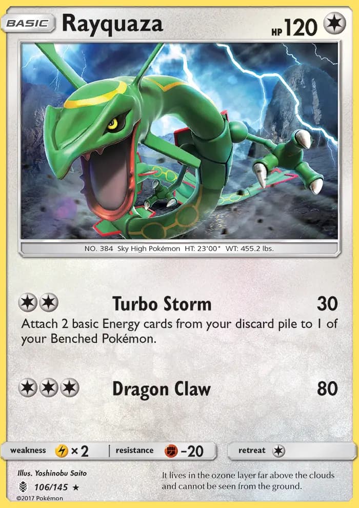 Rayquaza #106 — Guardians Rising