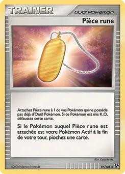 Carte Pokémon Pièce rune #97 — Duels au Sommet