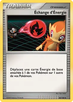Carte Pokémon Échange d'Énergie #84 — Tempête