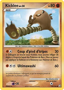 Carte Pokémon Kicklee #100 — Éveil des Légendes