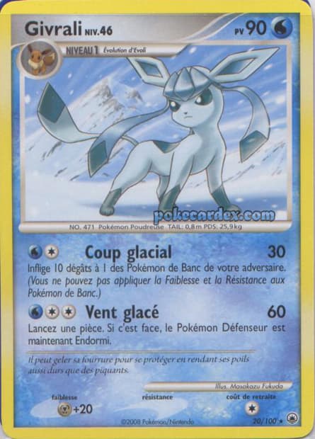 Carte Pokémon Givrali #20 — Aube Majestueuse