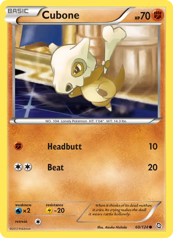 Cubone #60 — Dragons Exalted