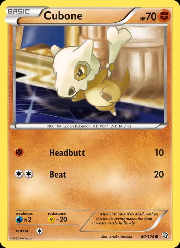 Cubone #60 — Dragons Exalted
