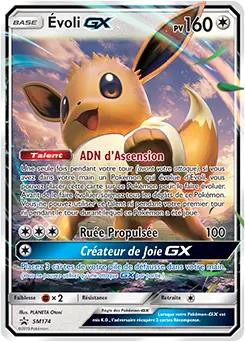 Carte Pokémon Évoli GX #SM174 — Promos Soleil et Lune