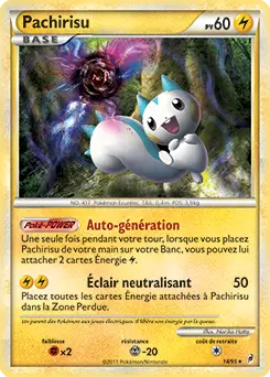 Carte Pokémon Pachirisu #18 — L'Appel des Légendes