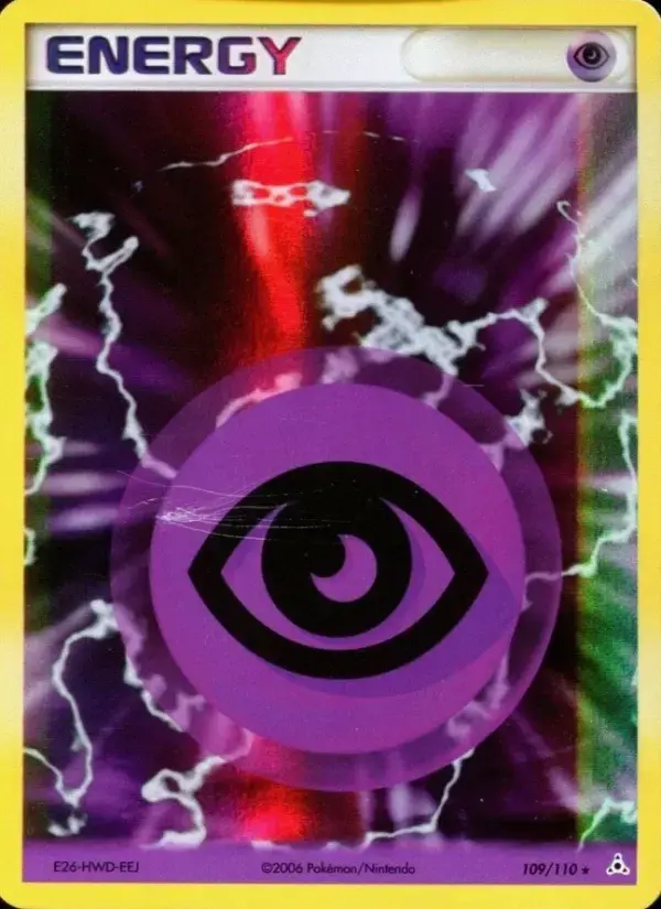 Carte Pokémon Énergie Psy #109 — Fantômes Holon