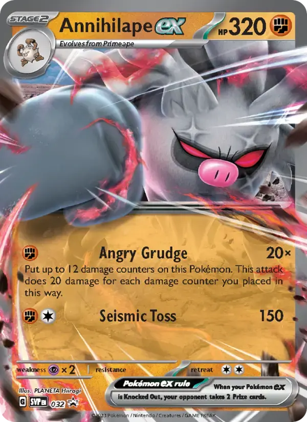 Annihilape ex #032 — Scarlet & Violet Promos