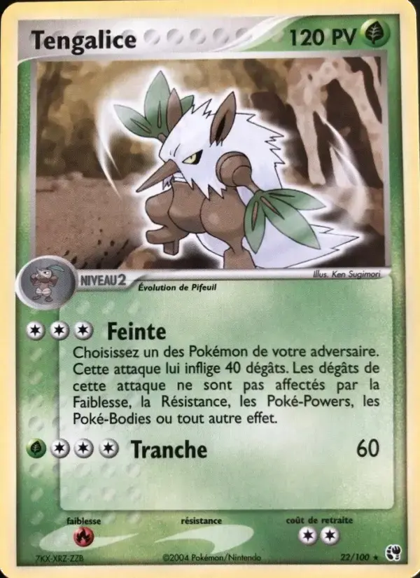 Carte Pokémon Tengalice #22 — Tempête de Sable