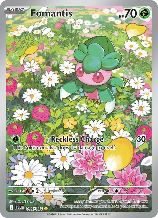 Fomantis #085 — Pitch Black