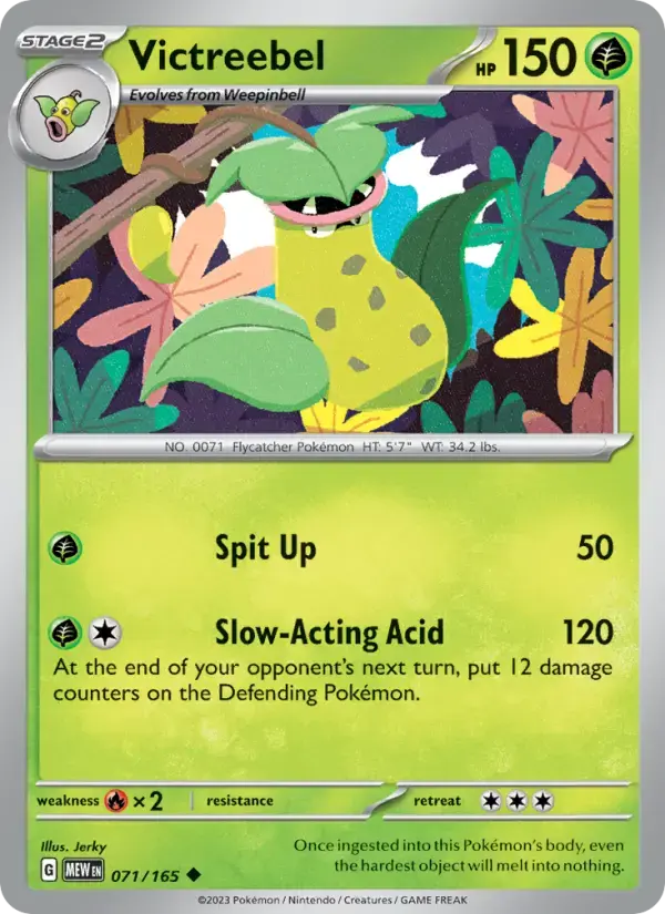 Victreebel #071 — 151