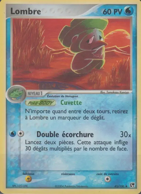 Carte Pokémon Lombre #45 — Tempête de Sable