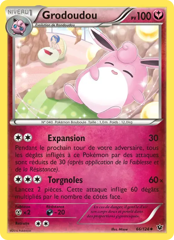 Carte Pokémon Grodoudou #66 — Impact des Destins