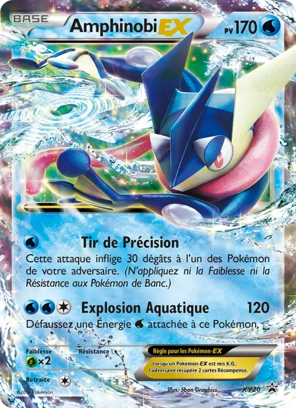Carte Pokémon Amphinobi EX #XY20 — Promos X&Y