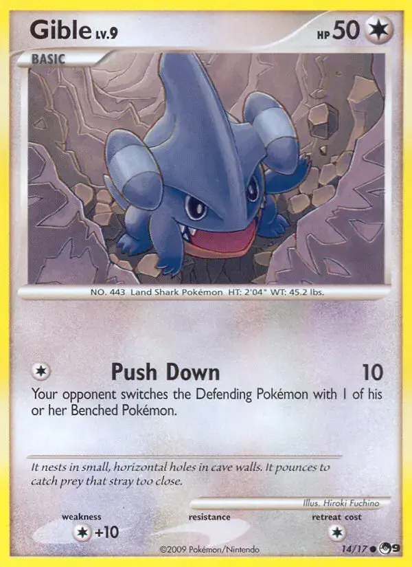 Gible #14 — POP 9