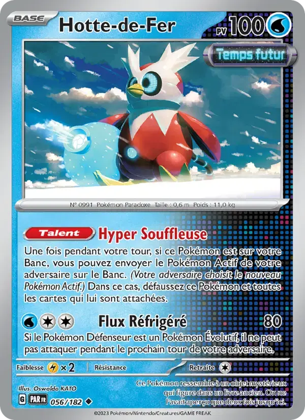 Carte Pokémon Hotte-de-Fer #056 — Faille Paradoxe