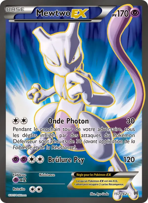 Carte Pokémon Mewtwo EX #157 — Impulsion Turbo