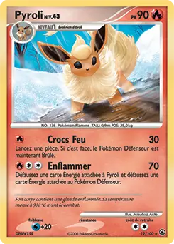 Carte Pokémon Pyroli #19 — Aube Majestueuse