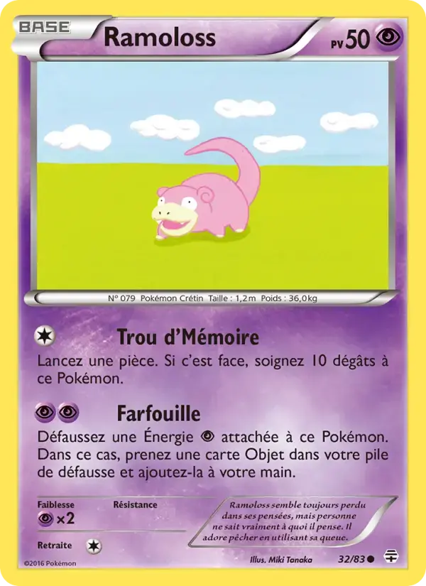 Carte Pokémon Ramoloss #32 — Générations