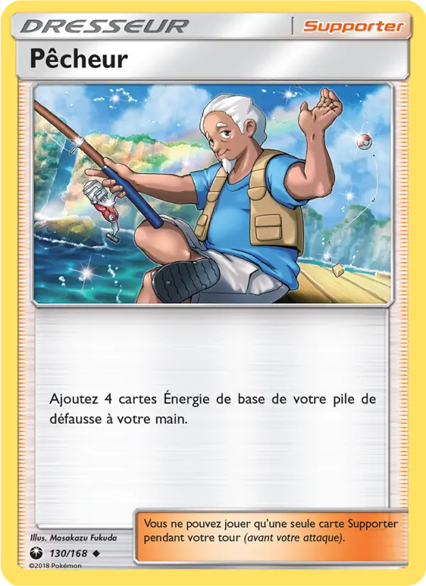 Carte Pokémon Pêcheur #130 — Tempête Céleste
