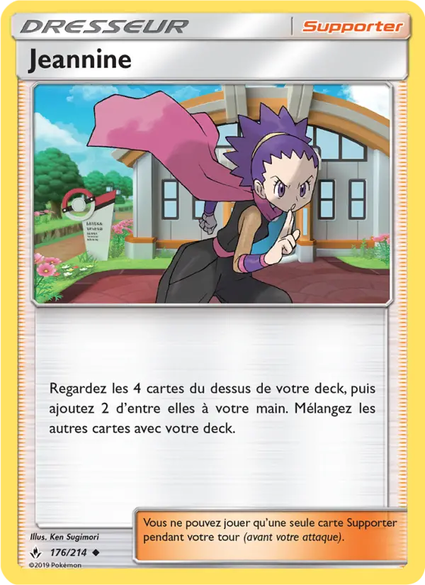 Carte Pokémon Jeannine #176 — Alliance Infaillible