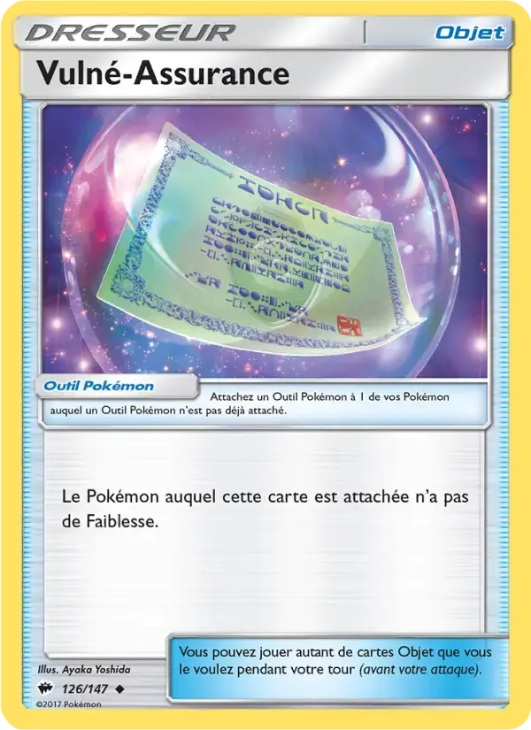 Carte Pokémon Vulné-Assurance #126 — Ombres Ardentes