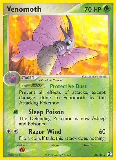 Venomoth #49 — FireRed & LeafGreen