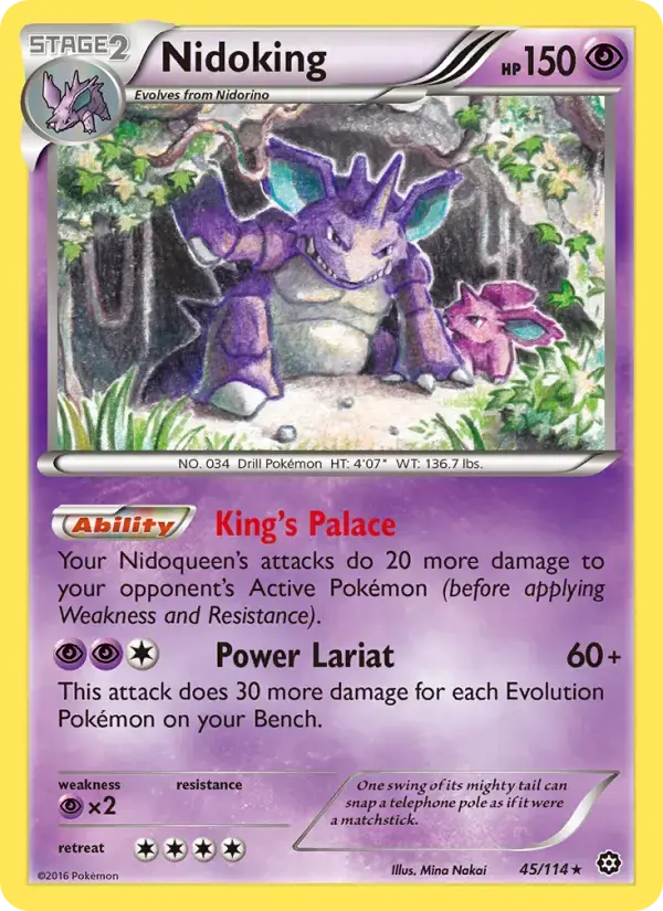 Nidoking #45 — Steam Siege