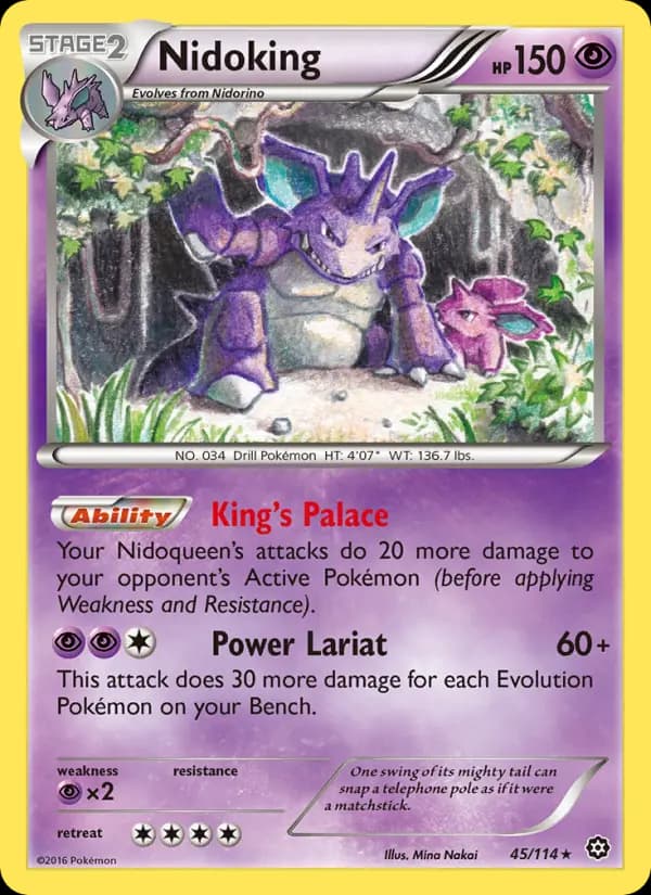 Nidoking #45 — Steam Siege