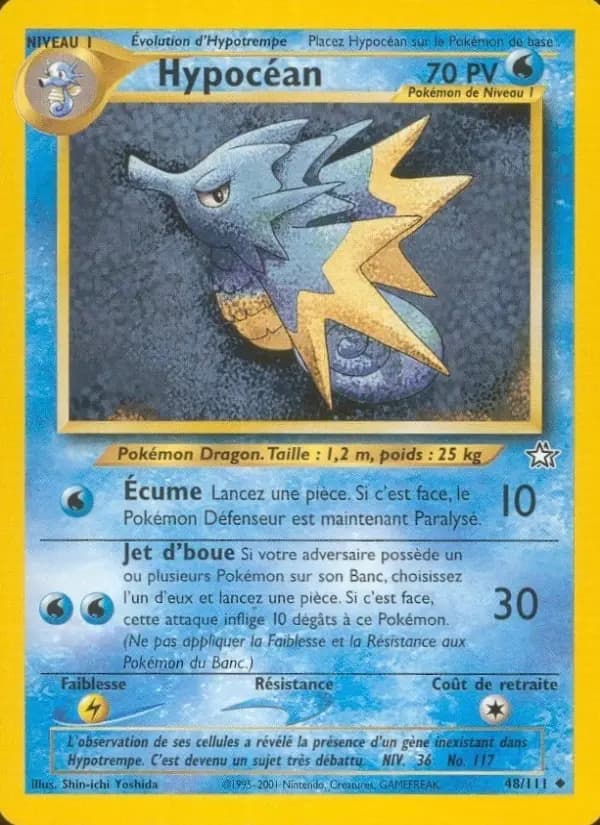 Carte Pokémon Hypocéan #48 — Neo Genesis