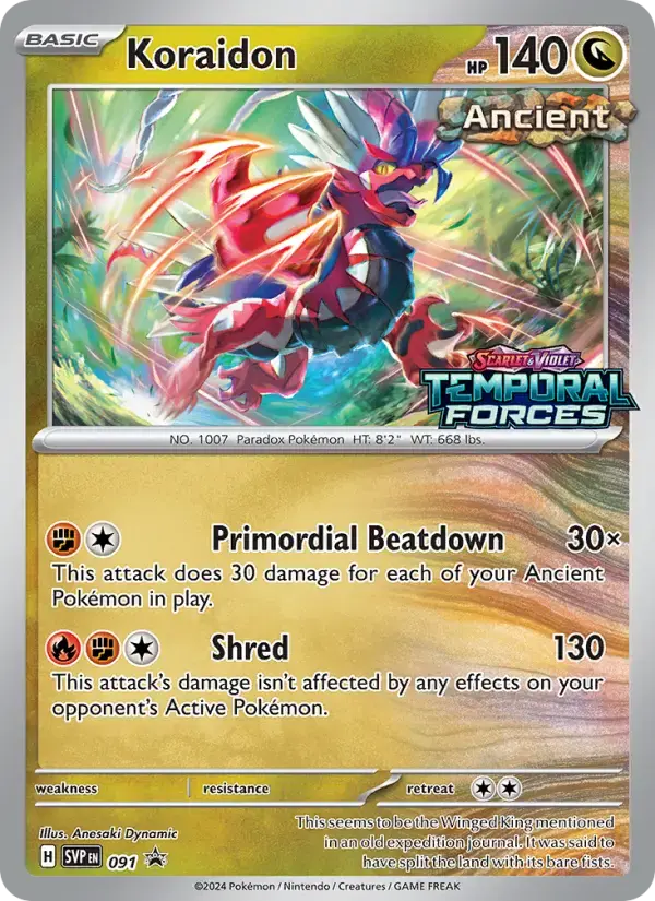 Koraidon #91 — Scarlet & Violet Promos