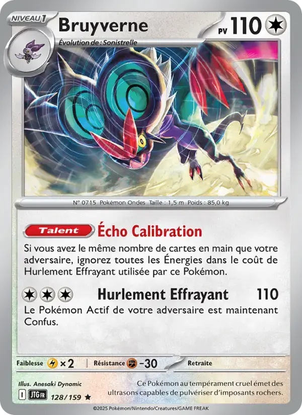 Carte Pokémon Bruyverne #128 — Aventures Ensemble