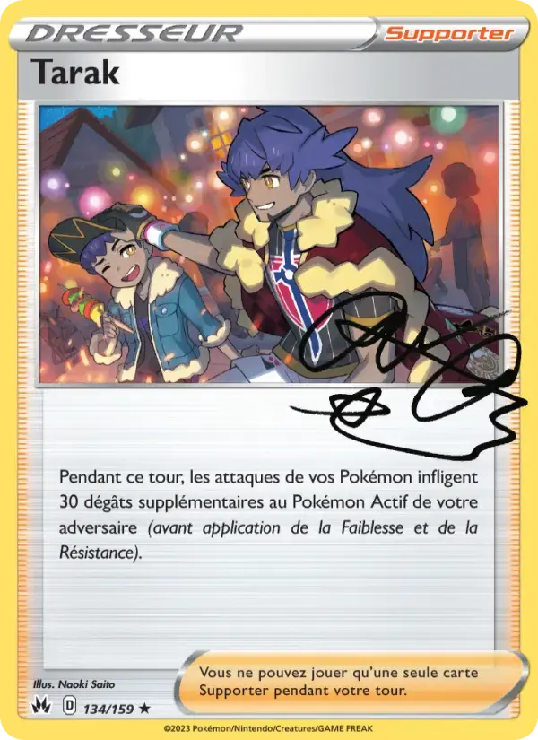 Carte Pokémon Tarak #134 — Zénith Suprême