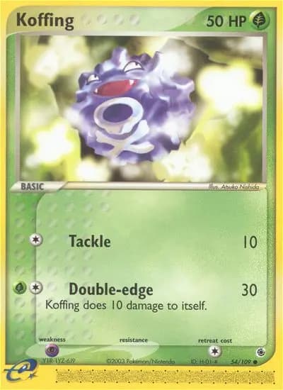 Koffing #54 — Ruby & Sapphire