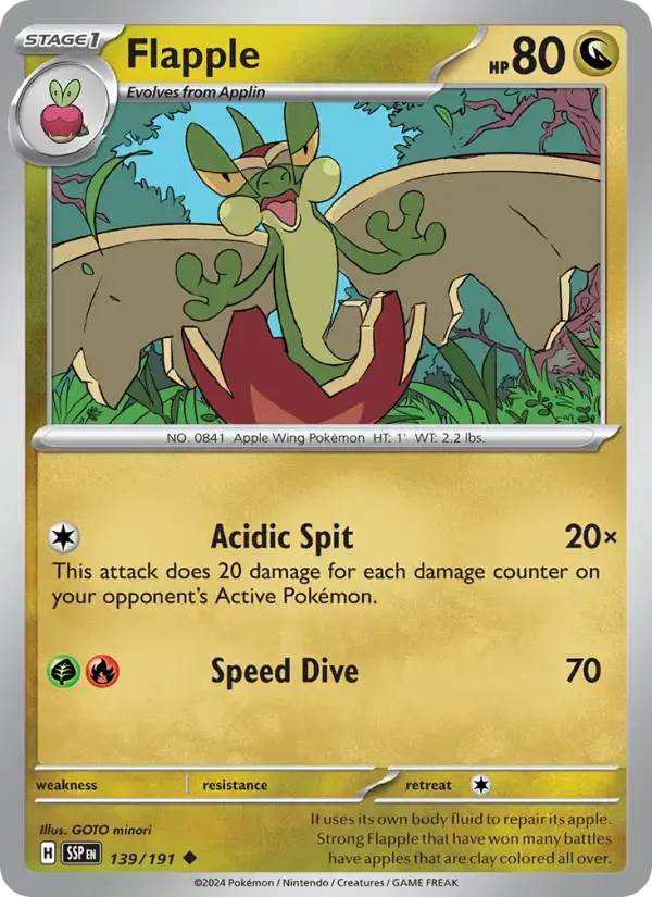 Flapple #139 — Surging Sparks