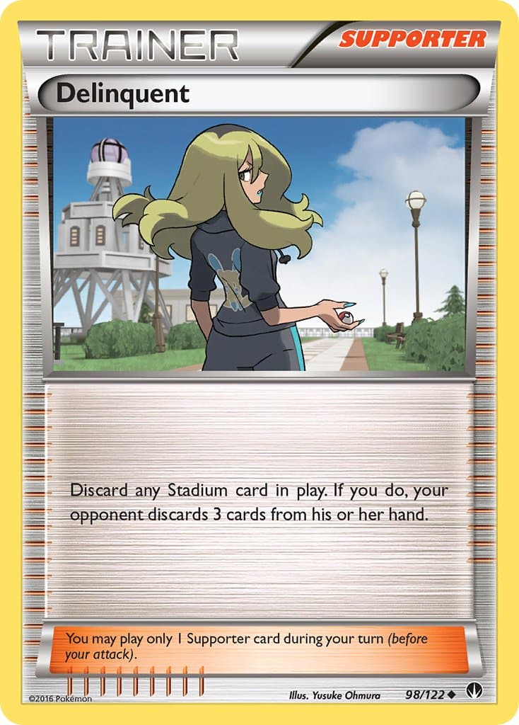 Carte Pokémon Delinquent #184 — エクストラレギュレーション