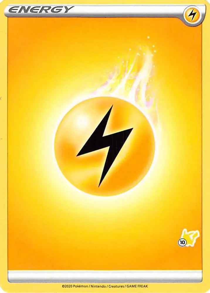 Lightning Energy #Pikachu 10 — Battle Academy 2022