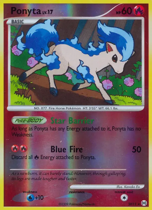Carte Pokémon Ponyta #SH11 — Arceus