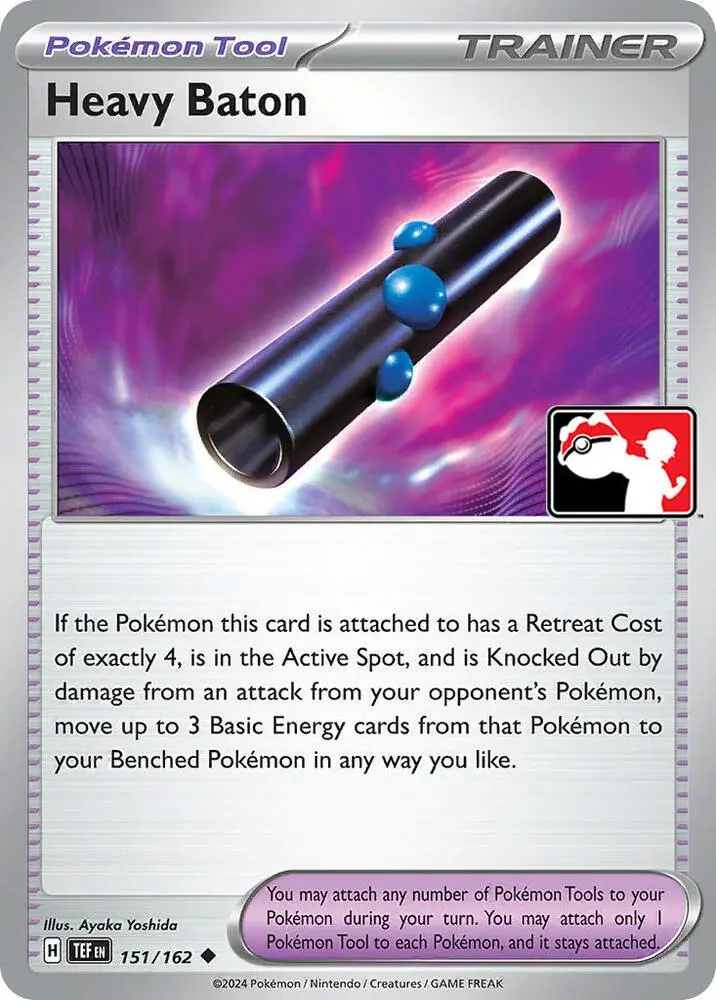 Heavy Baton #151/162 S5 — Play! Pokémon Prize Pack Series