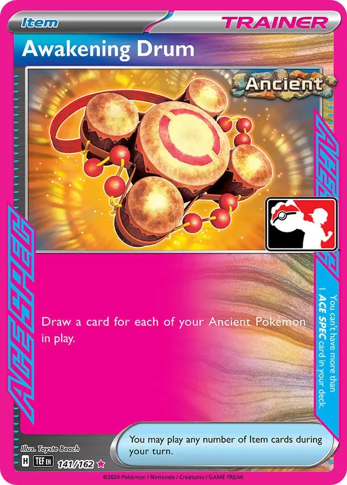 Awakening Drum #141/162 S5 — Play! Pokémon Prize Pack Series