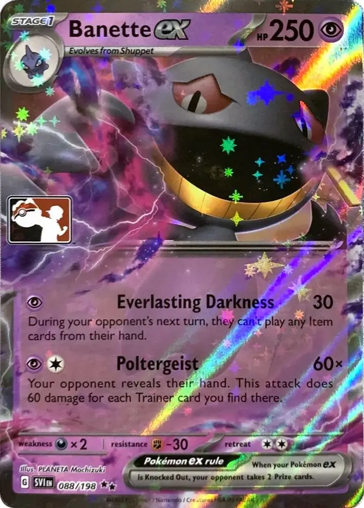 Banette ex #088/198 S3 — Play! Pokémon Prize Pack Series